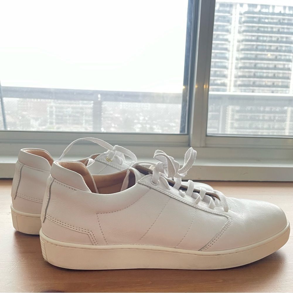 WANT Les Essentiels Men’s White Leather Sneakers